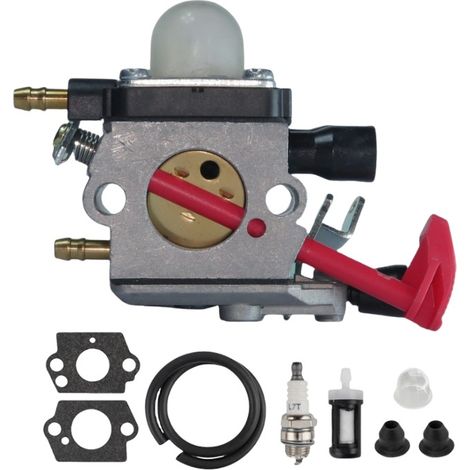 Lot de 2 kits de carburateurs pour souffleur Stihl BG45 – Compatibles BG50, BG55, BG65, BG85, SH55, SH85 – Entretien des petits moteurs de jardin (1/4)