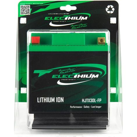 Batterie Lithium Electhium pour BMW 800 R 80 Gs HJTX30L-FP 12.8V (1/4)