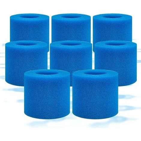 Filtre lavable et réutilisable pour piscines, filtre en mousse durable offrant une filtration performante, solution économique pour les filtres de type VI-AquaForge (1/5)