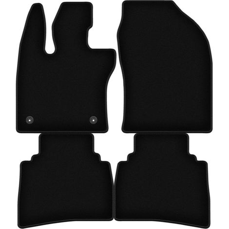 Alfombrillas básicas de terciopelo negro para: Toyota Prius V liftback (2023-)