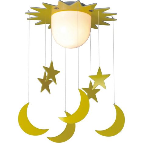 Plafón infantil Estrellas y Lunas (1/5)