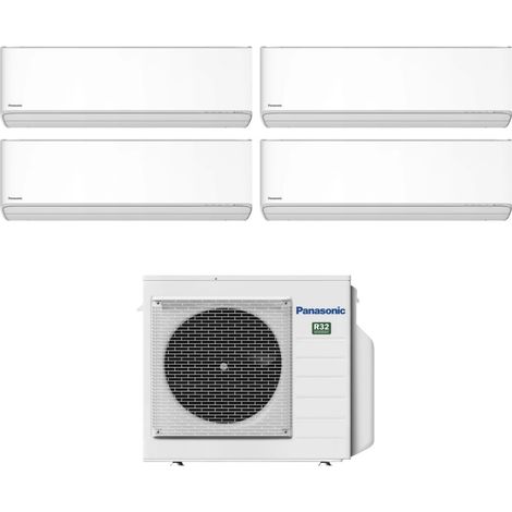 Condizionatore Quadri Split Panasonic Etherea White 9+9+9+9 con CU-4Z68TBE R-32 Wi-Fi Integrato (1/5)