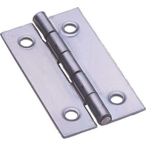 Charnière rectangulaire MONIN 421050 30 x 19 mm Gris (1/2)