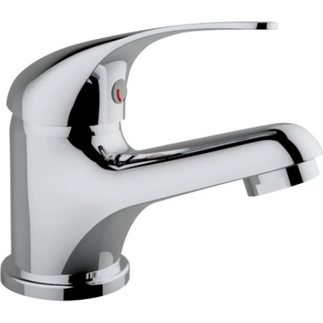 Miscelatore lavabo cromato con piletta e flessibili - scarub1399cr (1/2)