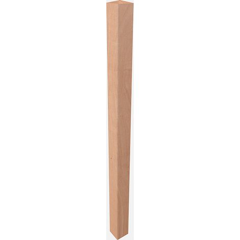 Kordo – Poteau de garde corps en hêtre 1020mm – Finition à plat – Certifié PEFC pour gestion durable des forêts – Usage intérieur (1/4)
