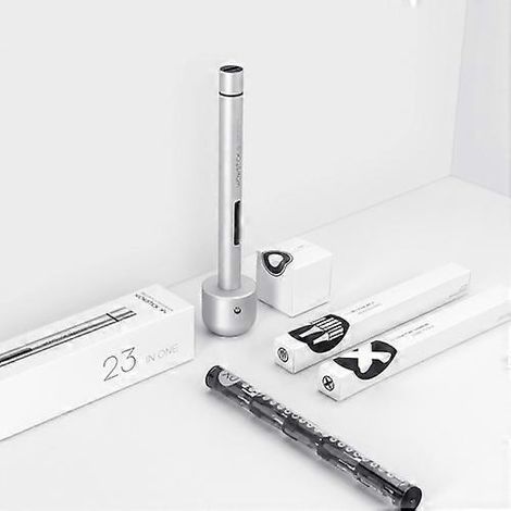 Kit de mini tournevis électrique WOWSTICK 1P+ 23 en 1 avec base en métal