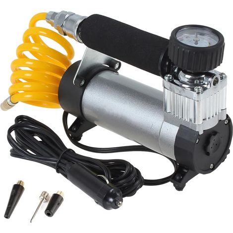 12-V-Hochleistungs-Reifenfüller, Doppelzylinder, Direktantrieb, Metallpumpenkompressor, 100 PSI, kompatibel mit SUV/LKW/Vans/Wohnmobilen