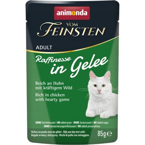 ANIMONDA Vom Feinsten Raffinesse gibier de poulet 85g