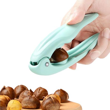 CCYKXA Nut Sheller, Chestnut Peeler, Chestnut Cutting Tool, Chestnut Cracker, Portable Chestnut Opener for Home Use, Multifunctional Kitchen Tools (1/4)