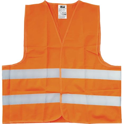 HP Autozubehör 10473 Warnweste Orange nach EN ISO 20471:2013+A1:2016  EN 20471  ISO 20471 (1/3)