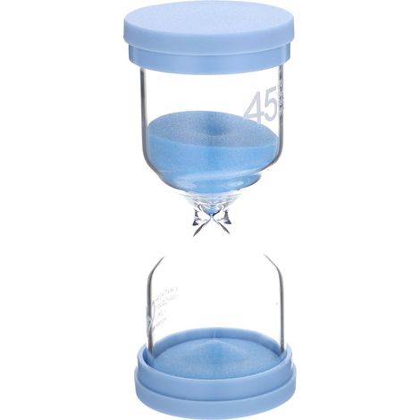 Cabilock Sablier Minuteur en Verre Bleu, Minuterie et Réutilisable (1/5)
