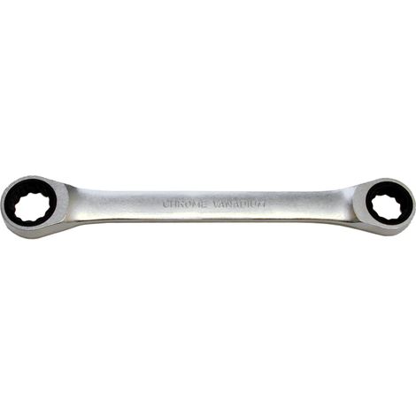 SW-Stahl S1599-17X19 Doppelring- Ratschenschlüssel 17 x 19 mm