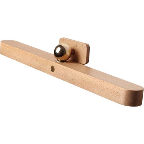 Magnetische LED-Wandleuchte aus Holz mit Berührungsschalter, dimmbares warmweißes Licht (4000 K) für Kosmetikspiegel