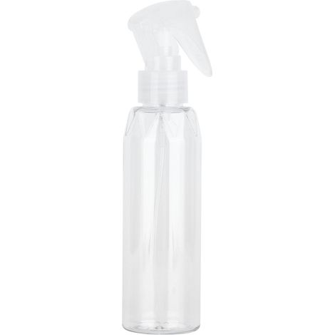Flacon vaporisateur en plastique transparent de 200 ml, rechargeable et réutilisable, vide, idéal pour les voyages. (1/5)