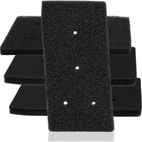 Filtre Sèche-Linge Bauknecht Whirlpool 4 Pcs - 4 pièces, noir, 230x115mm - filtre sec linge pompe chaleur condensation - seche l (1/5)