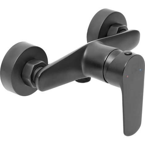 Mélangeur de douche Swiss Aqua Technologies Mood sans kit de douche 150 mm noir SATBSMOOD268C (1/5)