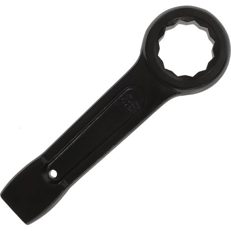 Clé à Cliquet Acier Haute Résistance Clé Polygonale à Frappe Robuste pour Boulons Outil Mécanique et Entretien Automobile (1/5)