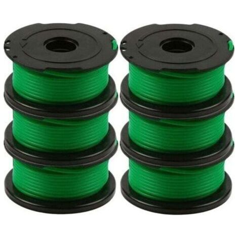 Bobines de fil pour débroussailleuse Black & Decker GL7033, GL8033, GL9035, lot de 6, haute qualité (1/5)