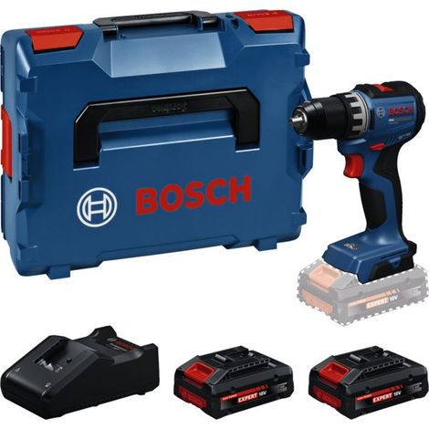 Perceuse-visseuse sans fil GSR 18V-52 - 18V - 70 nm - 2 batteries 4Ah - chargeur - coffret - MY36 - BOSCH