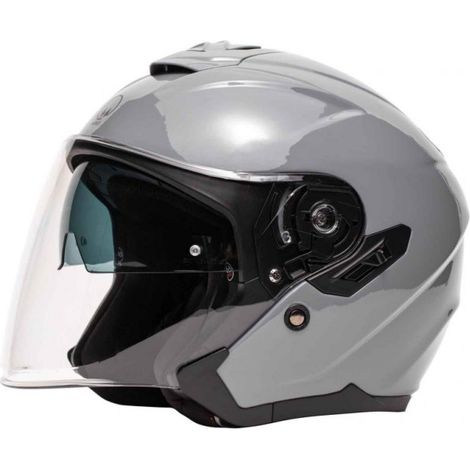 Casque Jet M-JET - Fibre - Gris Nardo (1/3)