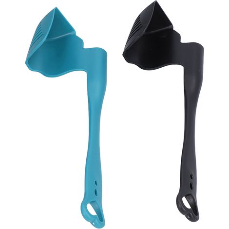 2er-Pack rotierende Spatel als Ersatz für Vorwerk Thermomix BIMBY TM5, TM6 und TM31 Mixer, Schwarz/Dunkelgrün (1/5)
