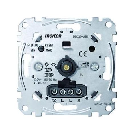 Merten Univers.Drehdimmer-Einsatz für LED-Lampen MEG5134-0000 (1/5)