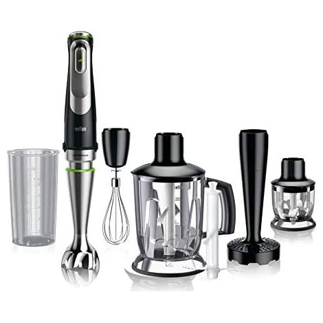 Braun MultiQuick 9 batidora de mano negra 1200 W (1/5)