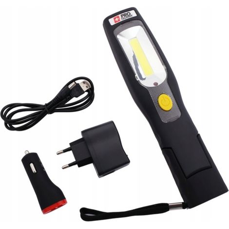 3W COB + 6LED Werkstattlampe, kabellose Taschenlampe