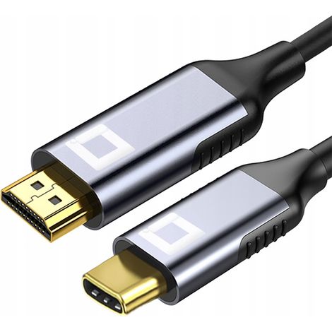 Adaptador de cable USB-C HDMI CO2 HUB USB TIPO C A HDMI MHL 4K 60HZ 2M (1/5)