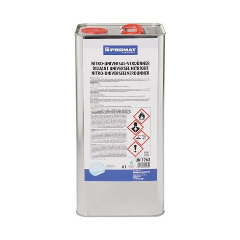 Diluant universel à la nitroglycérine 6 l bidon