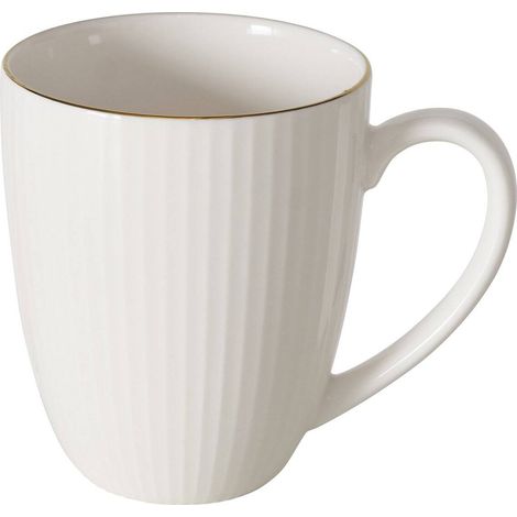 Porzellantasse KELLY, weiß, 400 ml