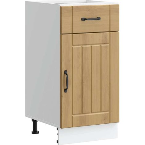 Küchen-Unterschrank Lucca Artisan-Eiche Holzwerkstoff