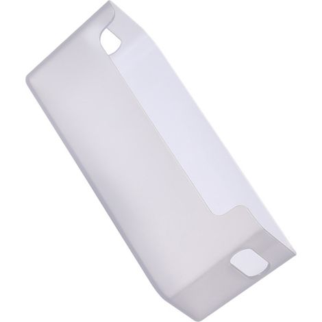 Boîte de rangement pour bureau - Organiseur rectangulaire en plastique pour téléphone et accessoires - 25x8.5x9cm - Couleur neutre (1/5)