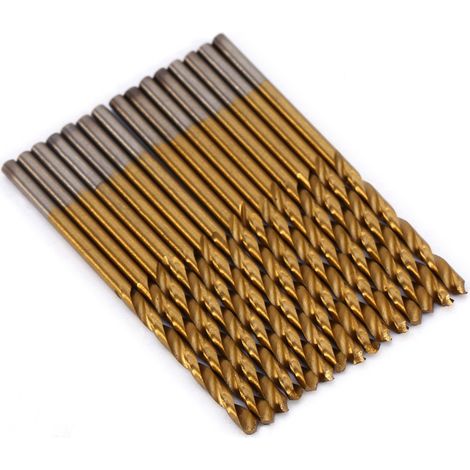 Ensemble de 99 Forets Hélicoïdaux HSS Revêtus Titane pour Bois, Kit 1.5-10mm (1/5)
