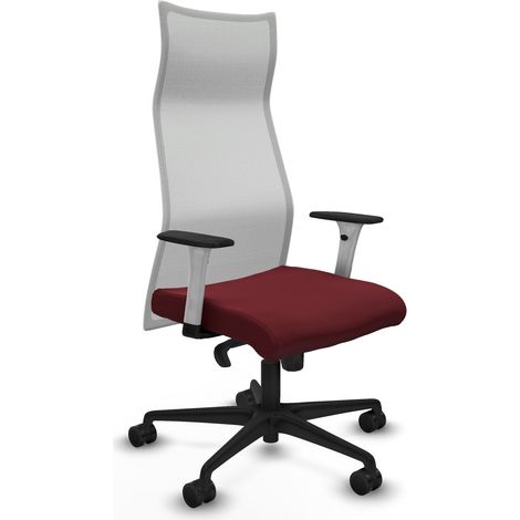 Silla de Oficina Albacete Piqueras y Crespo B1B036N Granate