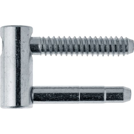 Bisagra Exacta de metal zincado ajuste 3D 13 mm
