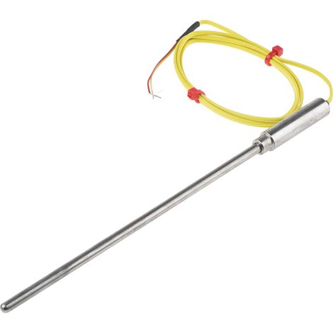 Thermocouple type K Ø 4.5mm, L 150mm, +1100°C max à Câble ( Prix pour 1 ) (1/2)