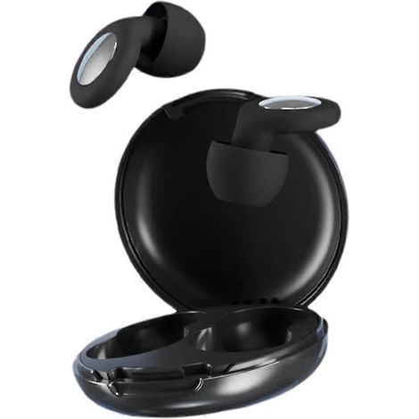 Bouchons d'oreilles antibruit pour dormir, en silicone, étanches et résistants au bruit, pour la natation. Protection auditive et réduction du bruit. (1/5)