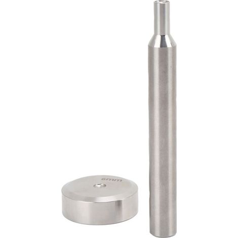 6-mm-Nietstanzwerkzeug mit ergonomischem Griff für die Knopfmontage in der Lederverarbeitung, Doppelgriff-Nietstanzer