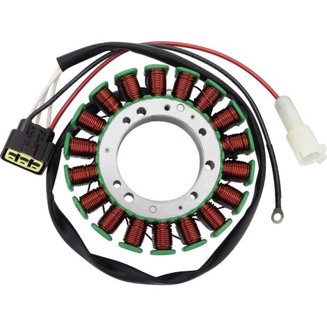 Compatible with Yamaha 115 HP outboard motor stator ignition coil magneto assembly, original part number 68V-81410-00 (models 2000-2013).