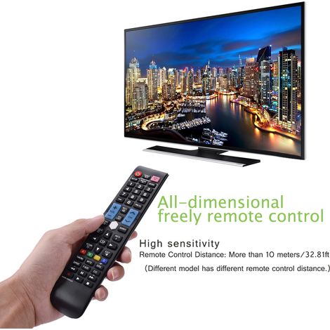 Télécommande Universelle pour Smart TV Samsung - Modèle AA59-00652A - Compatible avec Téléviseurs Intelligents (1/4)