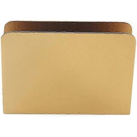 Eleganter Handtuchhalter aus goldfarbenem Eisen, Aufbewahrung für Taschentücher für Zuhause und Hotel, luxuriöse Metalloberfläche, vielseitiges Dekorationsaccessoire. (1/5)