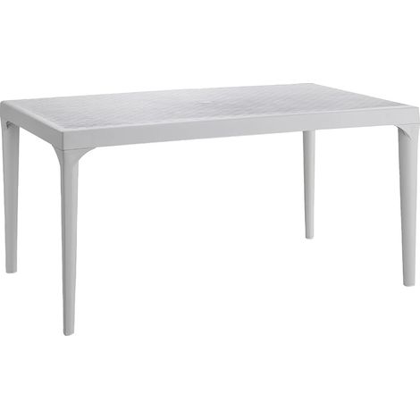 TAVOLO IN POLIPROPILENE 'OSLO' bianco  - BICA
