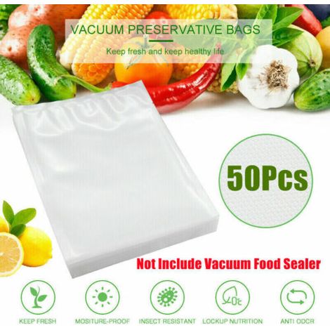 Scelleuse Sous Vide - 25 Cm Largeur Max - Pour Aliments Secs - Automatique À Une Touche - Avec 10 Et 60 Sachets