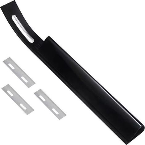 Coltello da sci in pelle KZQ con 3 parti rimovibili per accessori fatti a mano. Coltello da cucina in pelle. Bisello di sicurezza in pelle. (1/4)