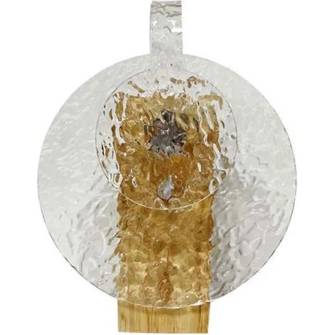 Veilleuse USB rotative à effet ondulation d'eau, lumière de coucher de soleil, projection dynamique de coucher de soleil à trois couleurs changeantes pour une ambiance de Noël. (1/5)