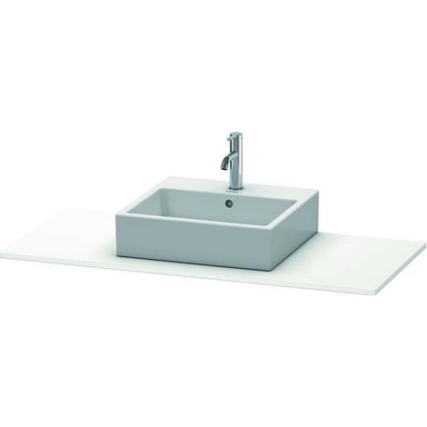 Duravit XSquare Konsole, 1 Ausschnitt, 1200x16x550mm, XS060F01818 (1/5)