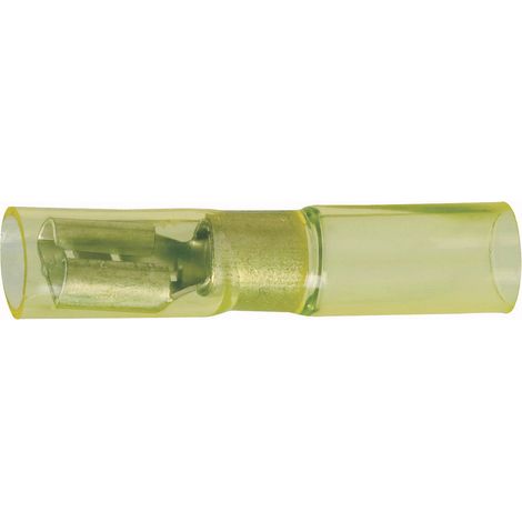 Cosse clip 6.3 mm x 0.8 mm DSG Canusa 7934300102 avec gaine thermorétractable 180 ° entièrement isol