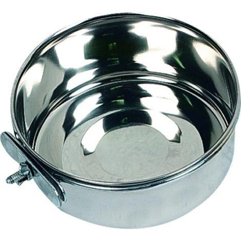Gamelle en acier pour rongeurs et oiseaux, 580ml. - animallparadise (1/3)