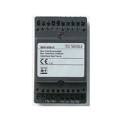 Modulo di interfaccia bus Siedle BIM 650-02 nero compatto
